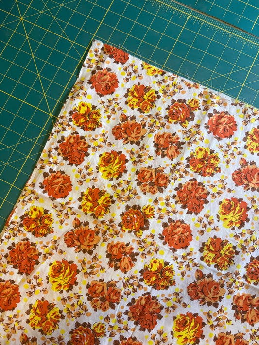 Vintage Floral Cotton