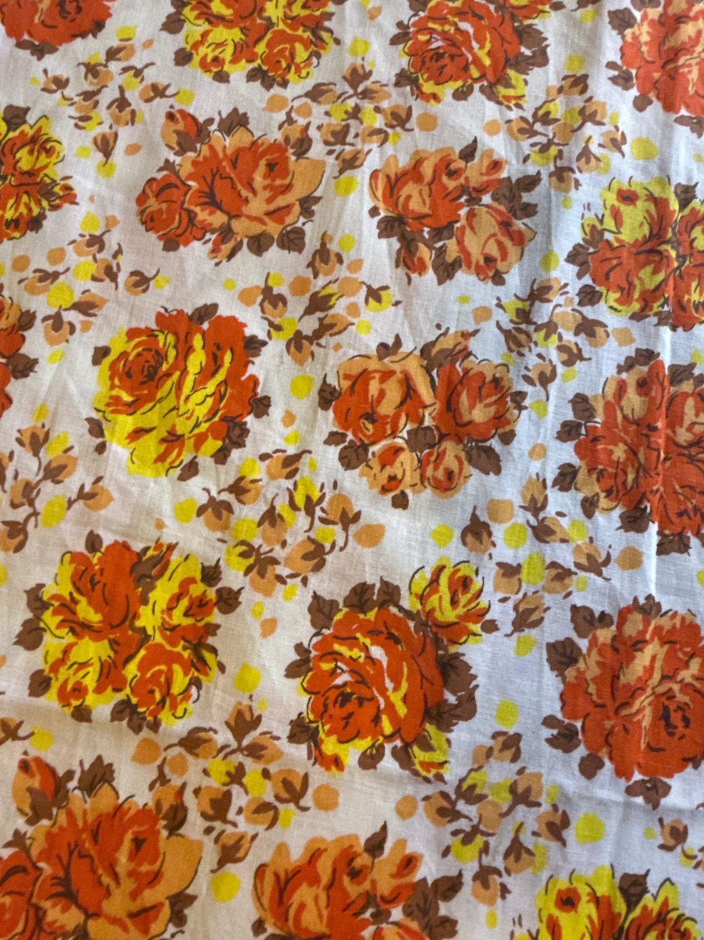 Vintage Floral Cotton