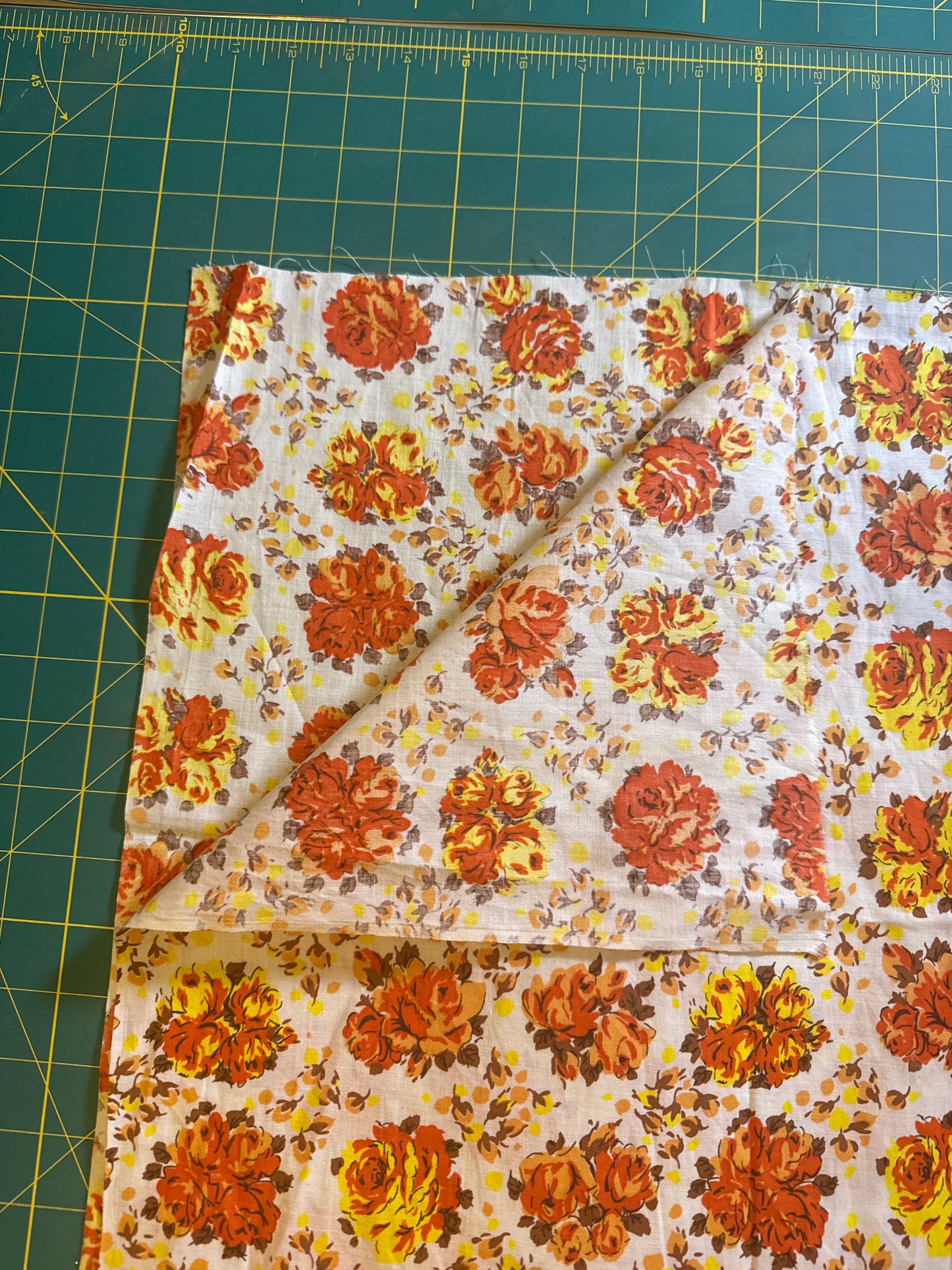Vintage Floral Cotton