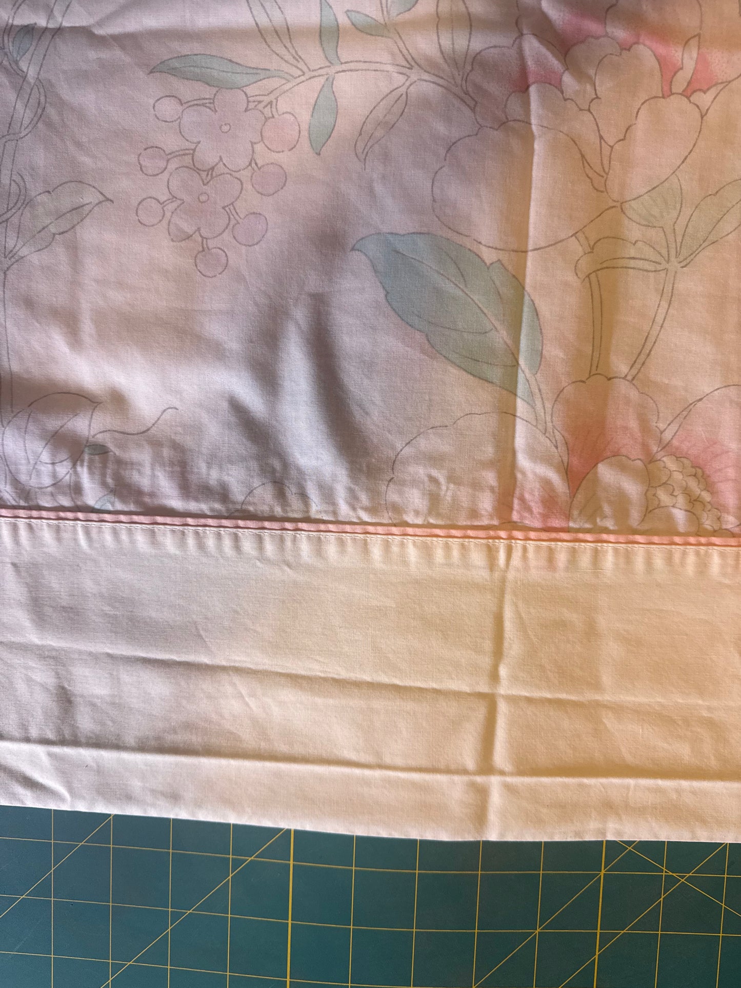 Vintage Floral Flat Sheet