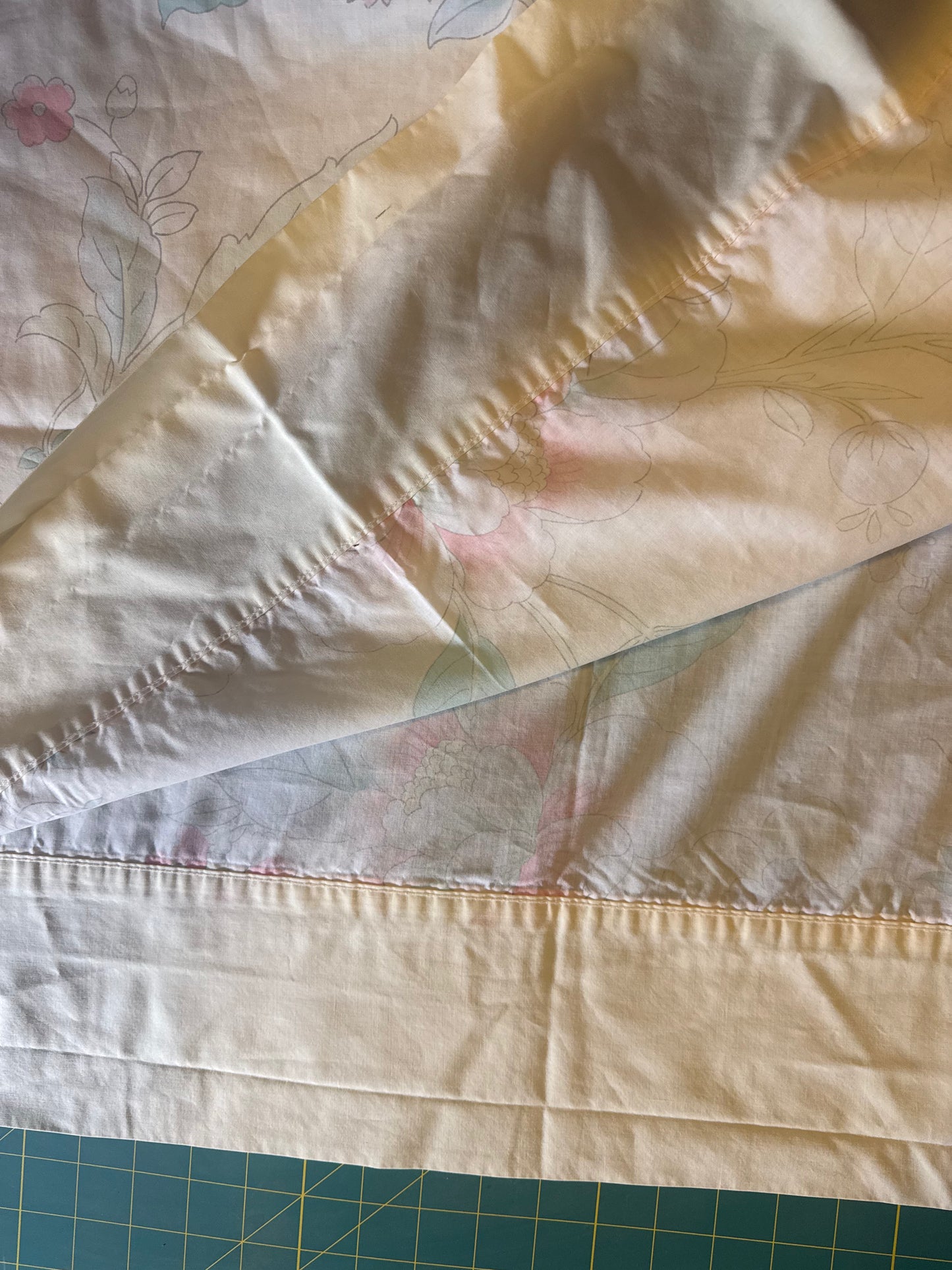 Vintage Floral Flat Sheet