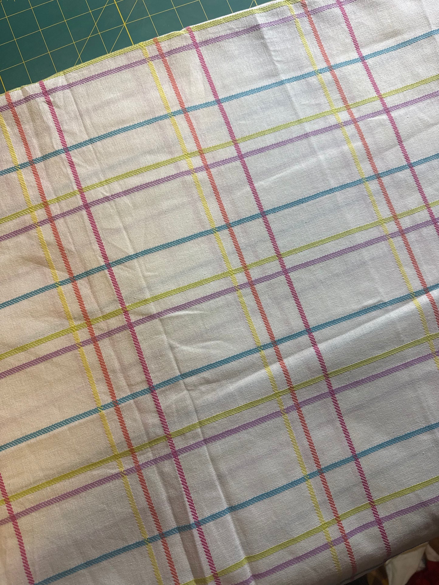 Summer Plaid Tablecloth
