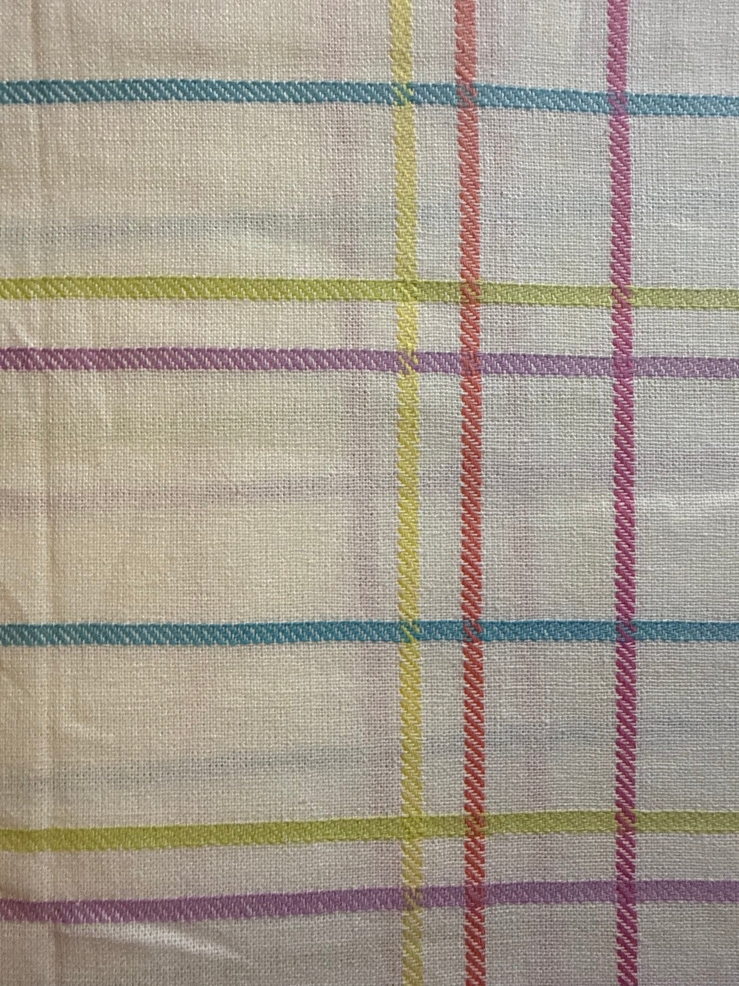 Summer Plaid Tablecloth