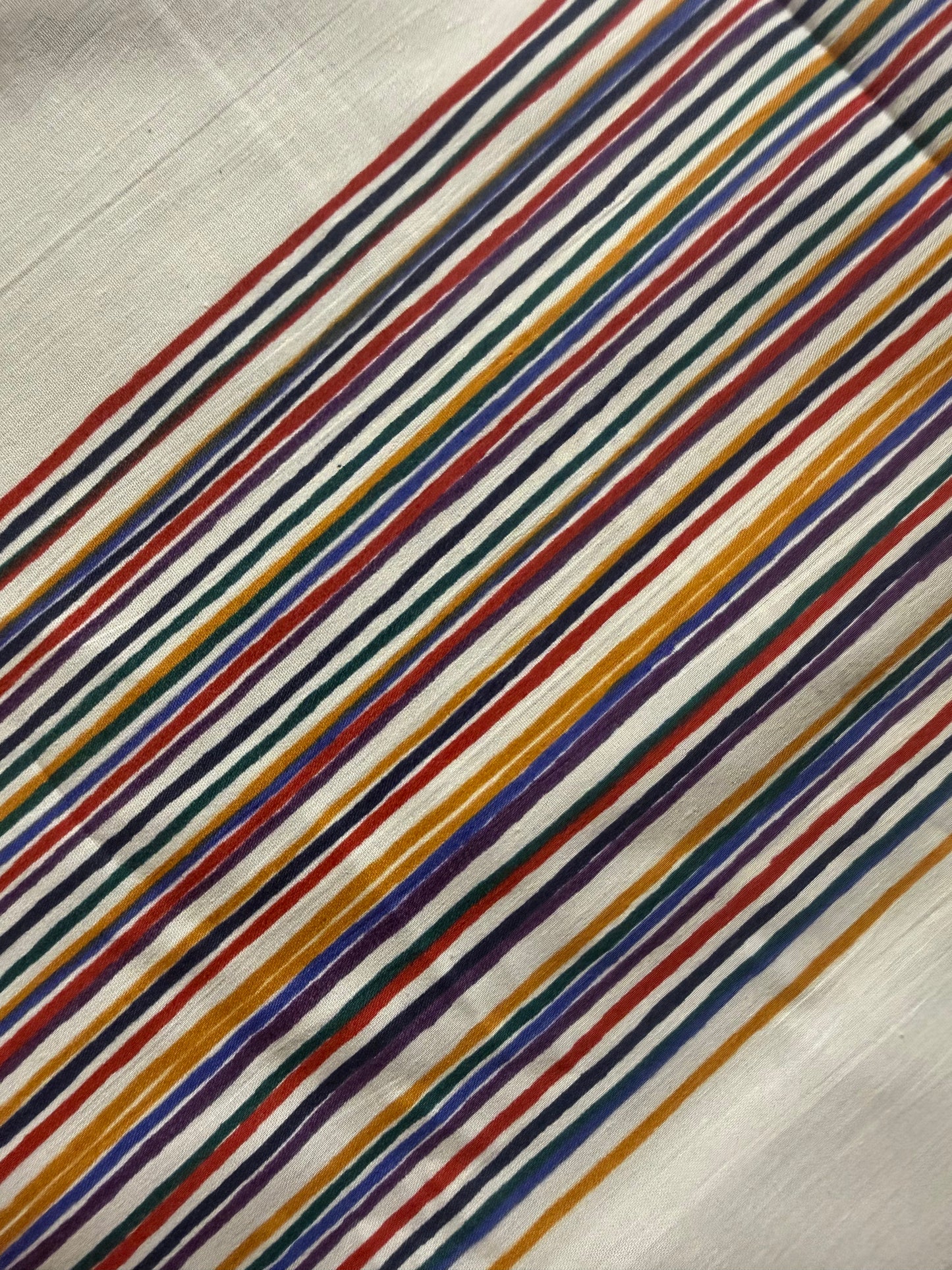 Vintage Striped Flat Sheet