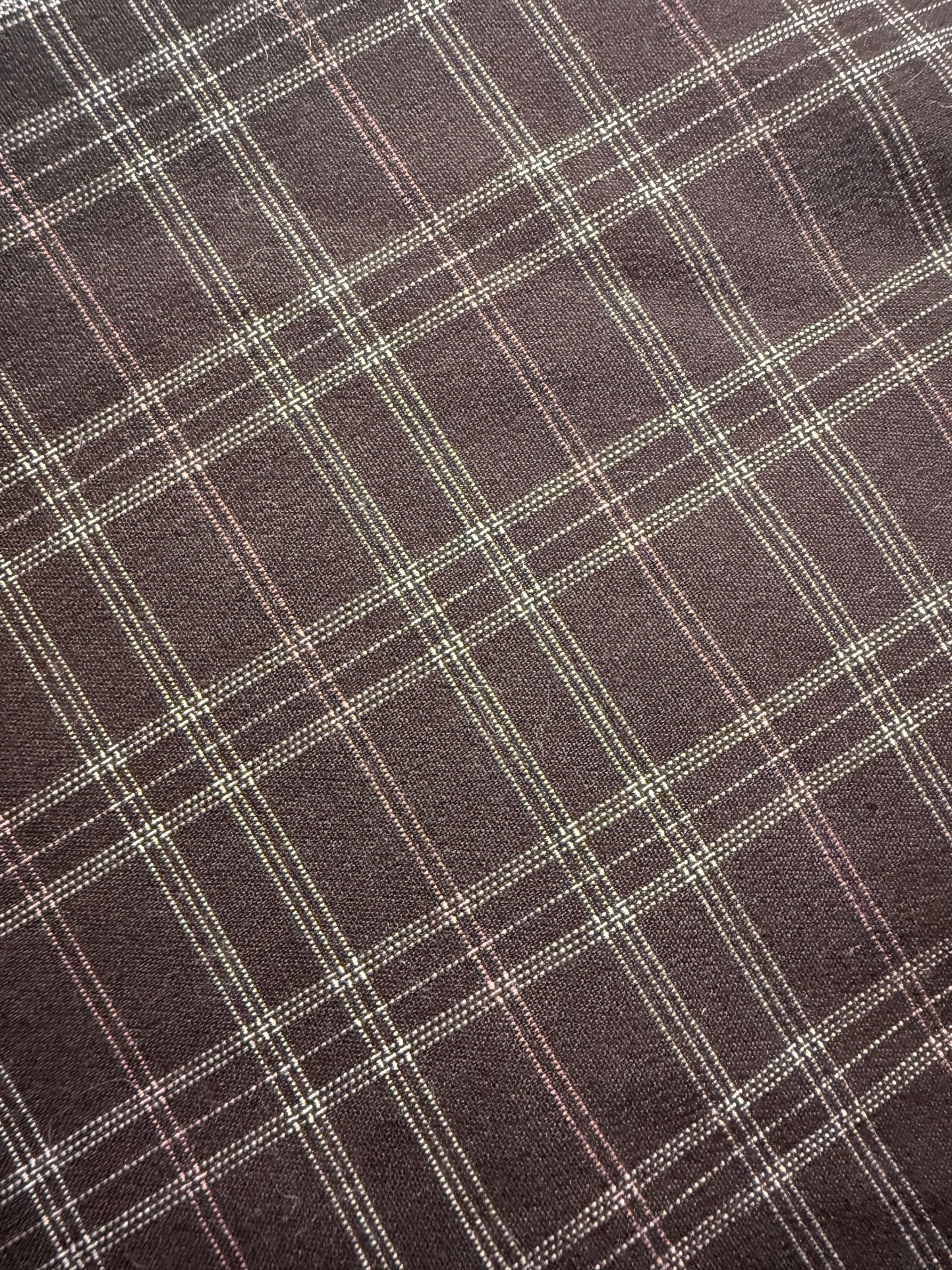 Chocolate Brown Plaid
