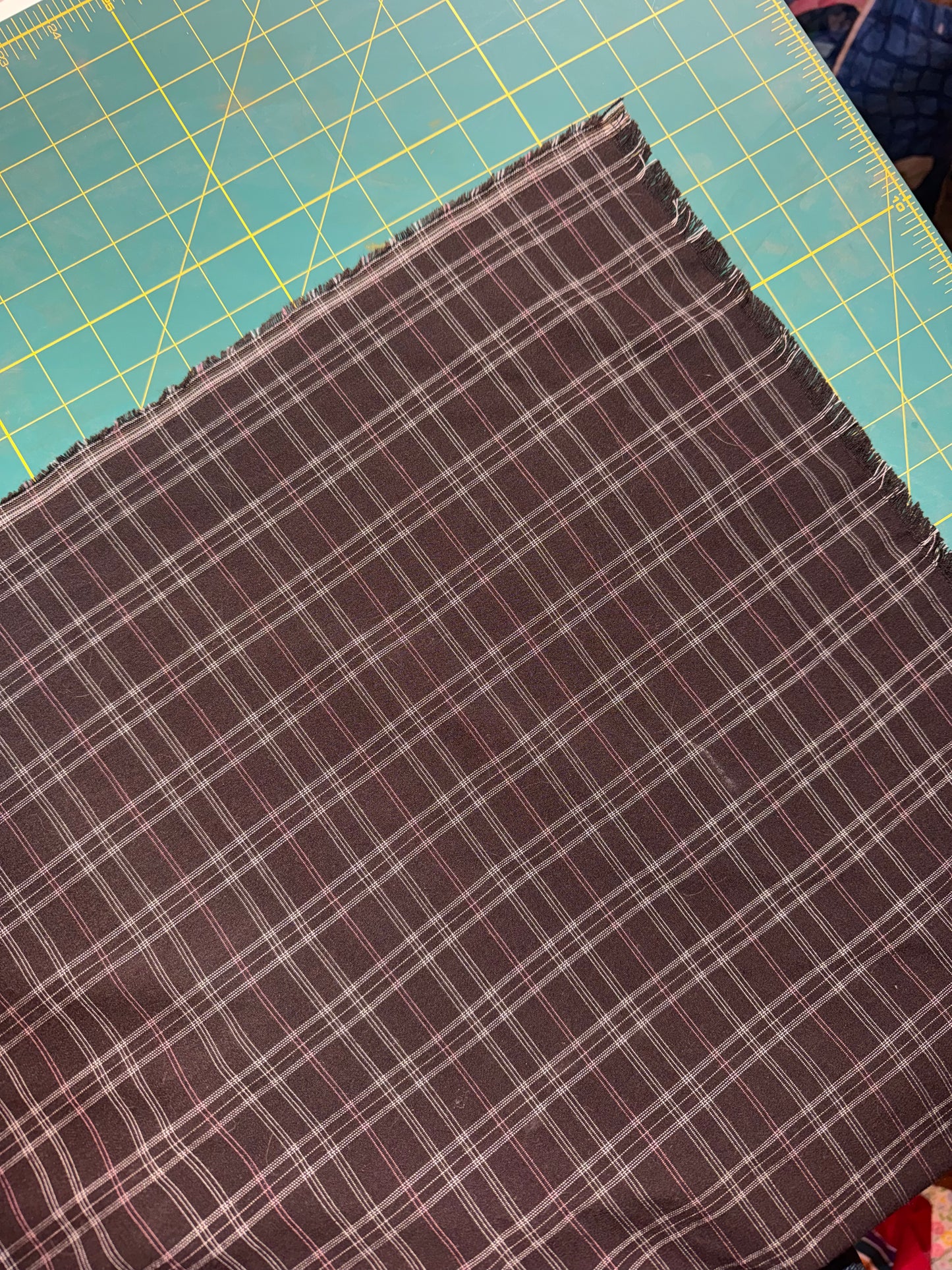 Chocolate Brown Plaid