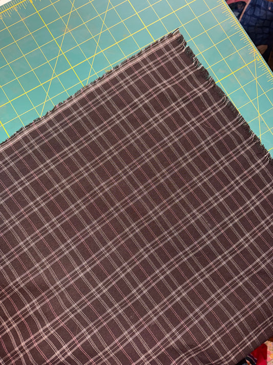 Chocolate Brown Plaid