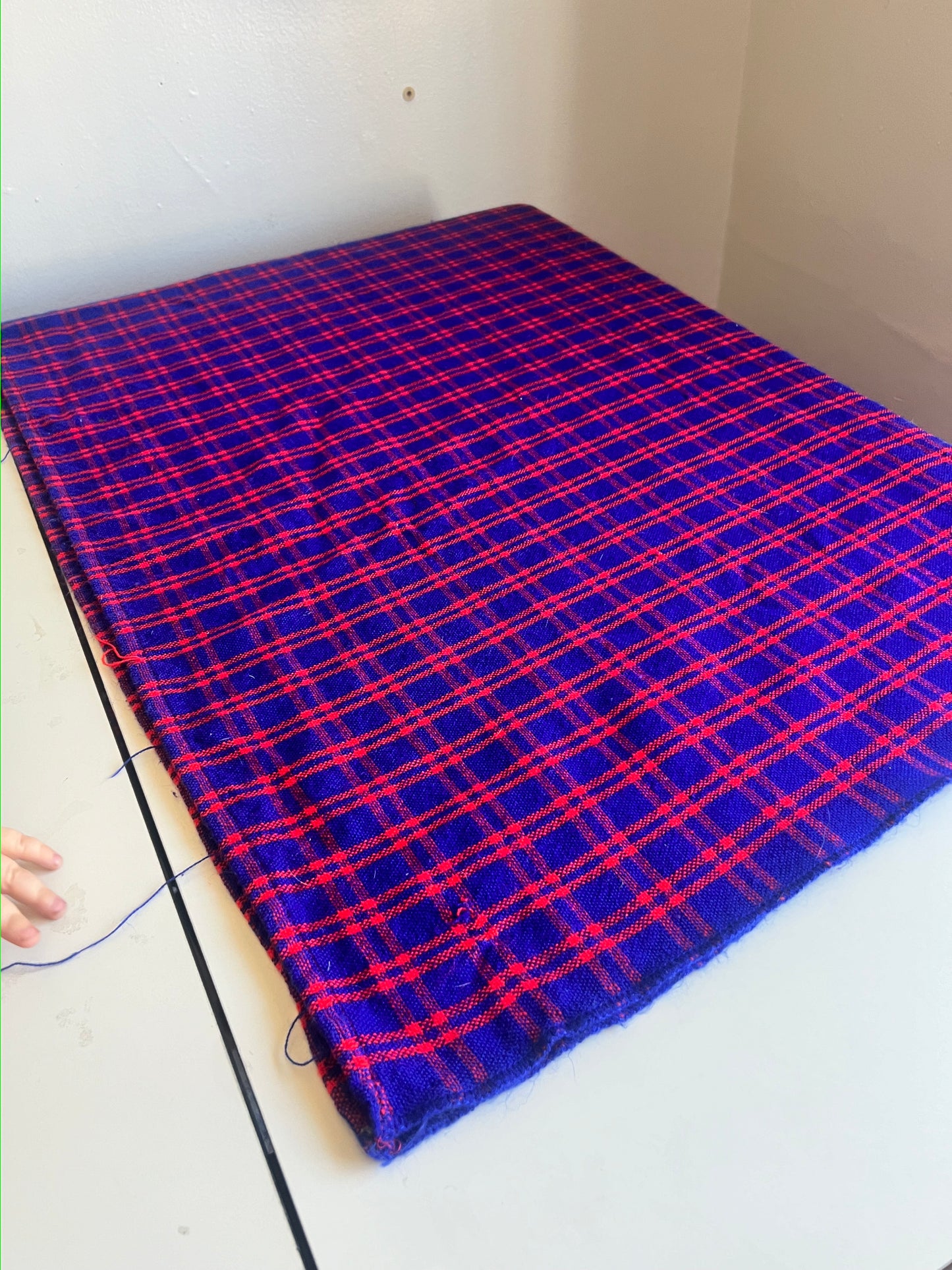 Plaid Acrylic Blanket