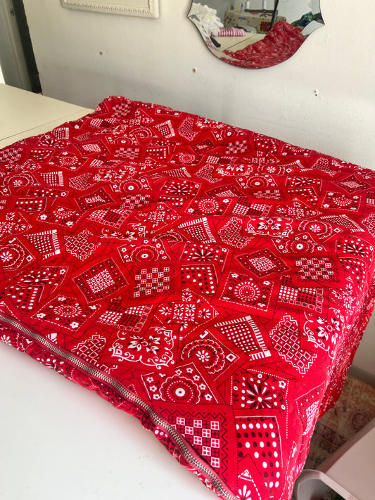 Vintage Bandana Sleeping Bag