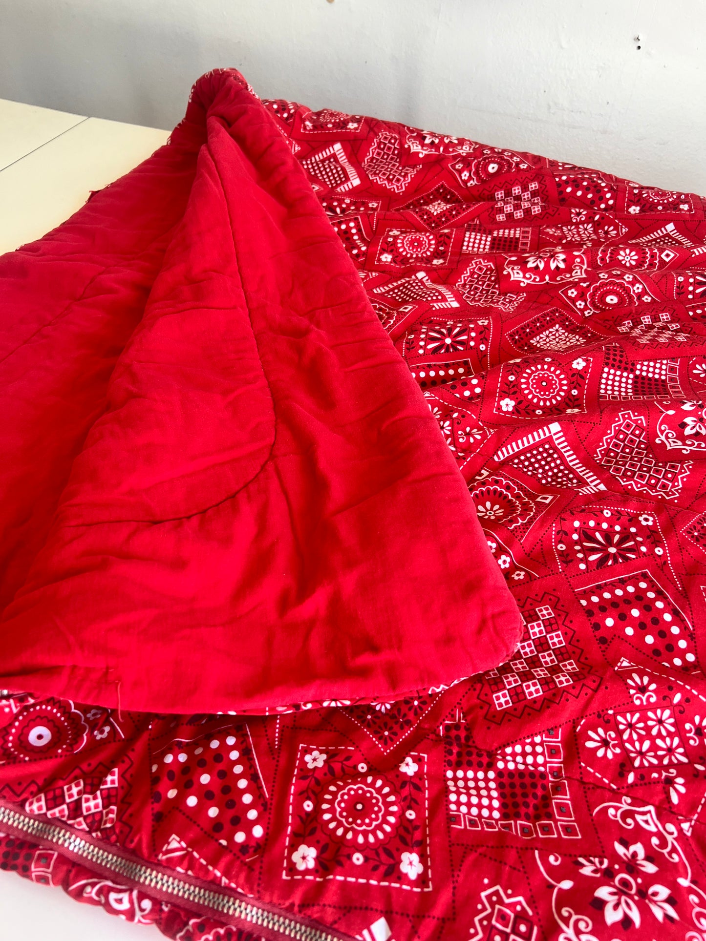 Vintage Bandana Sleeping Bag