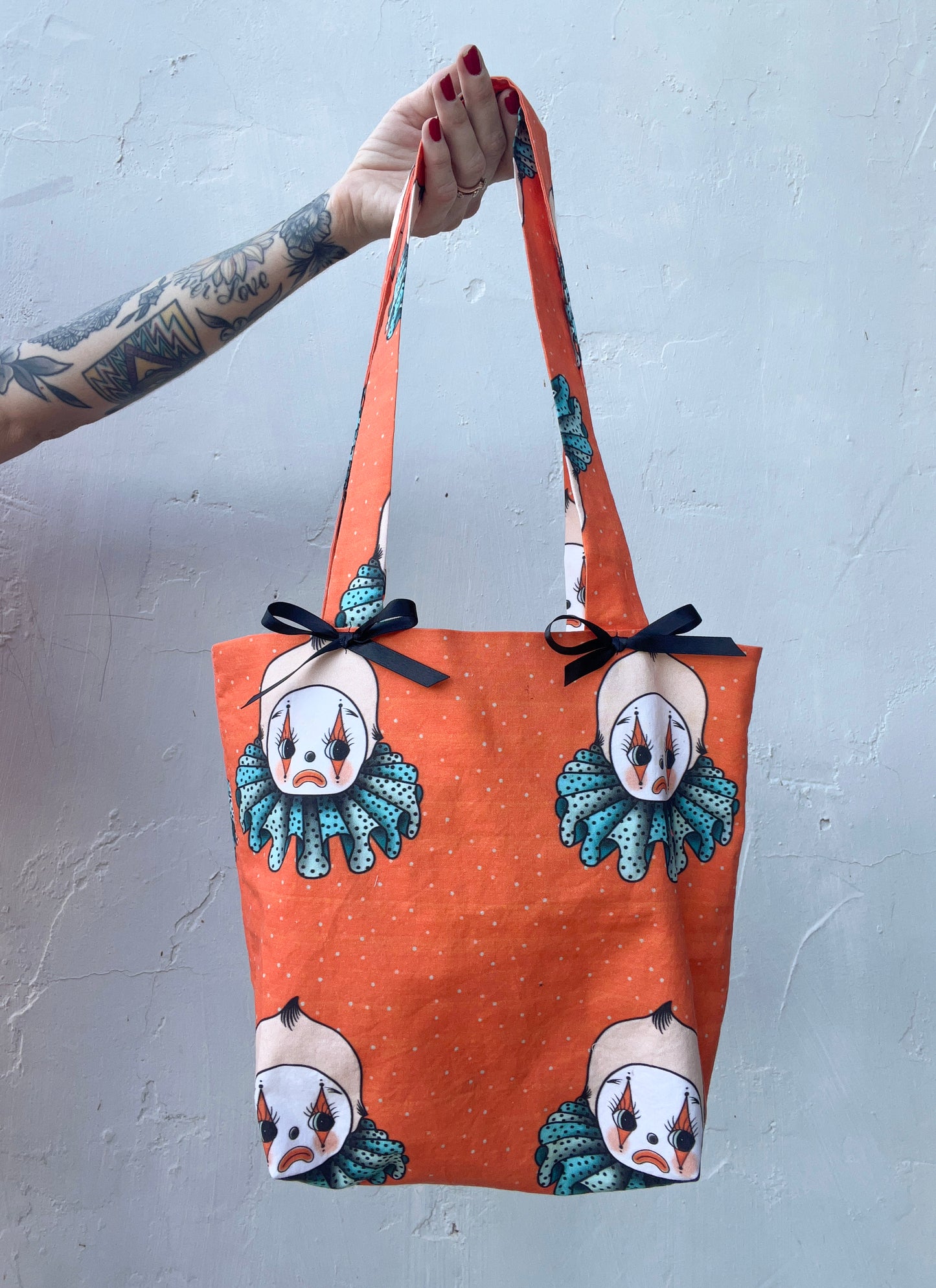 Kewpie Clown Tote