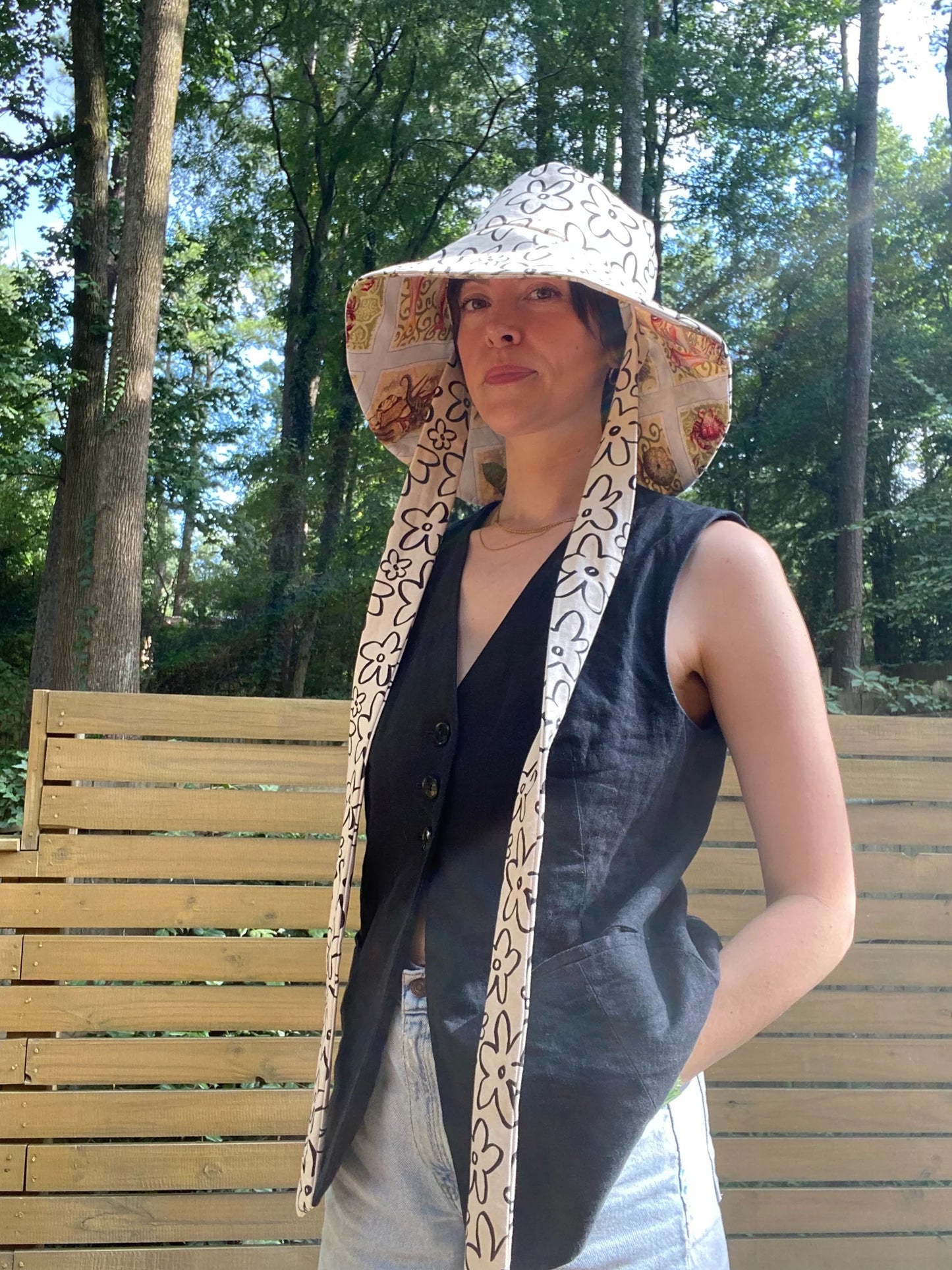 Tallulah Sun Hat Bundle PDF Sewing Pattern: Adult + Kid's Bundle