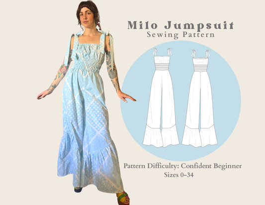 Milo Jumpsuit PDF Sewing Pattern