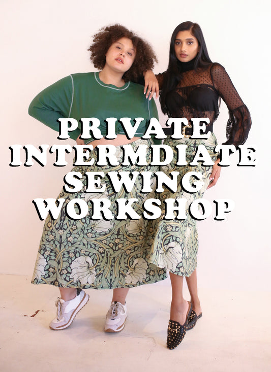 Intermediate Private Sewing Workshop