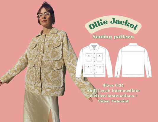Ollie Jacket PDF Sewing Pattern