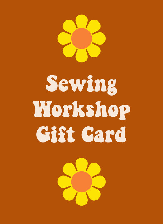 Sewing Workshop Gift Card